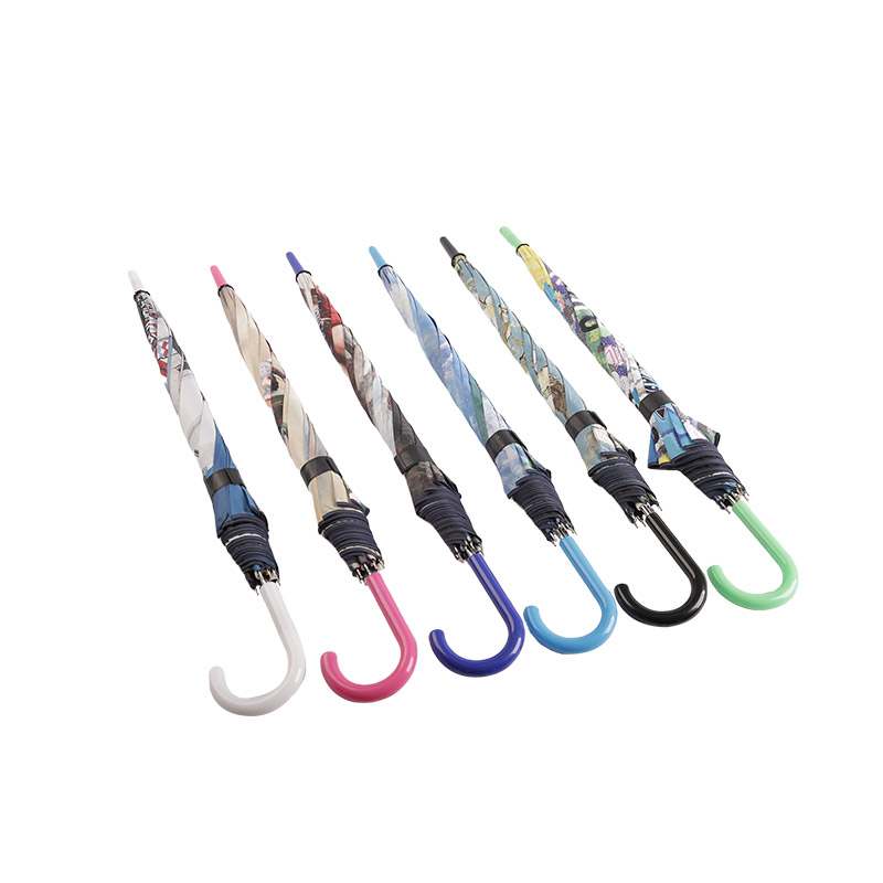 ภาพพิมพ์ภูมิทัศน์ Pongee พร้อมร่มตรงเคลือบสีดำ-0E6B0080