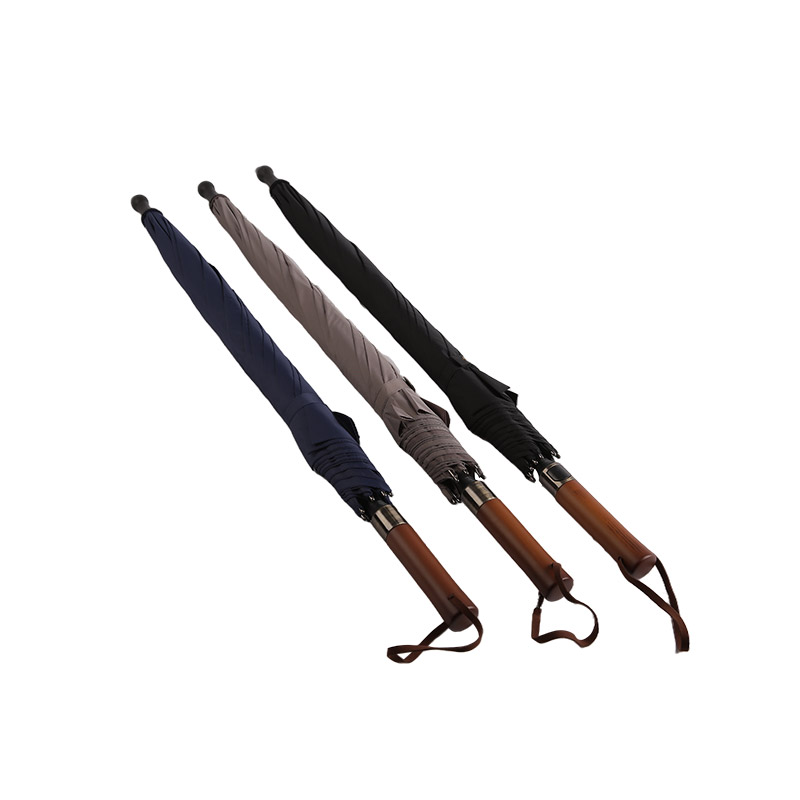 สีดำระดับ high-end Pongee ตรงร่ม-0E6B0213