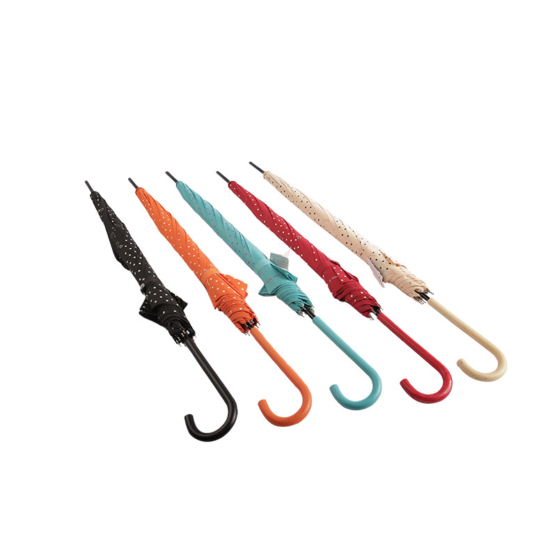 ง่ายต่อการออกไปข้างนอกทุกวัน Pongee Straight umbrella-0E6B0271