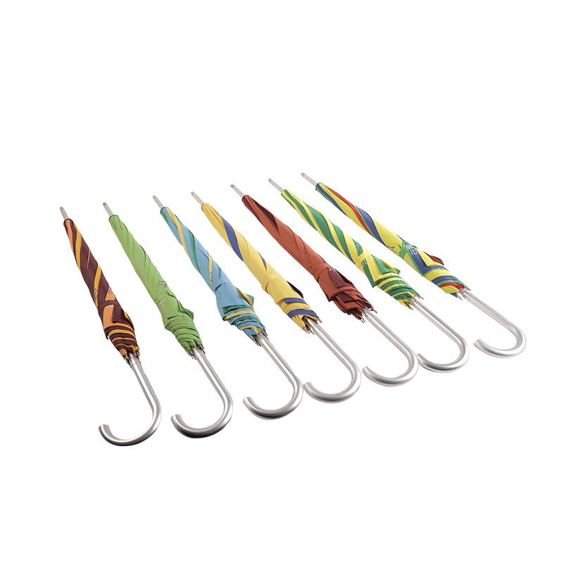 การมองเห็นสามสีนั้นแข็งแกร่ง Pongee ตรงร่ม-0E6B0283