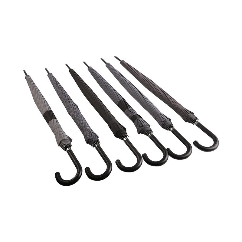 สีกาแฟเข้มซ่อมง่าย Pongee Straight umbrella-0E6B0318