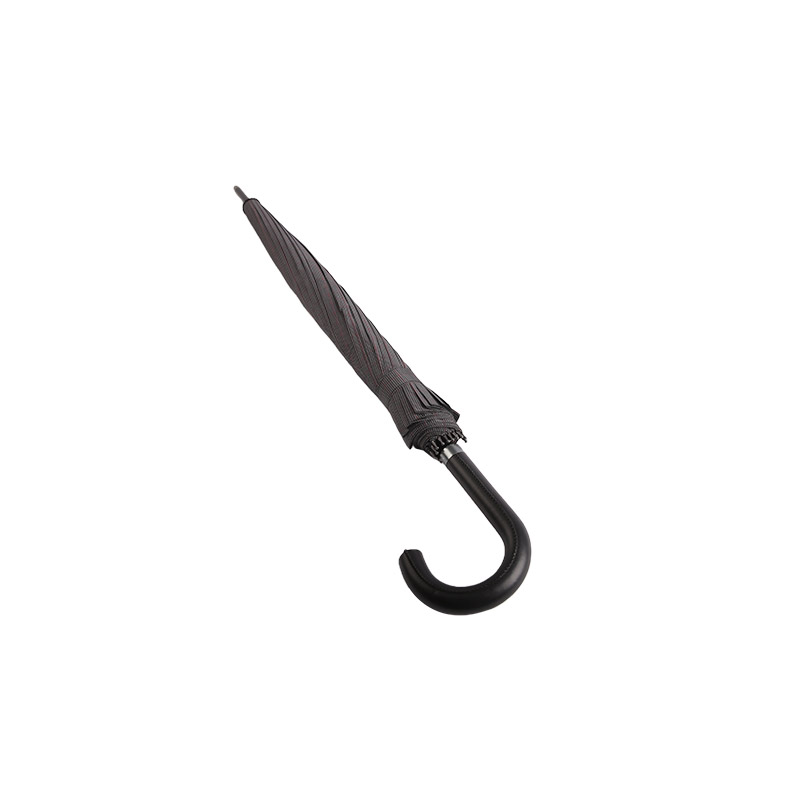 สีกาแฟเข้มซ่อมง่าย Pongee Straight umbrella-0E6B0318