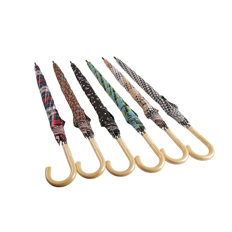 ร่มทรงตรง Pongee ที่แข็งแรงและกลับด้าน-0E6B0338