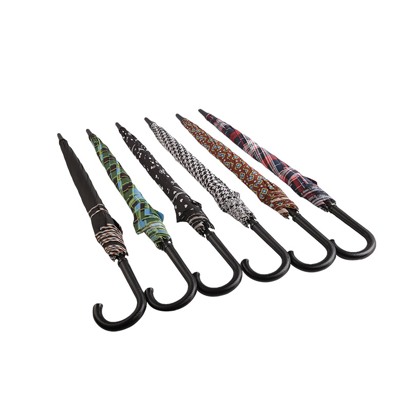 แถบสามสีผสม Pongee ตรงร่ม-0E6B0378