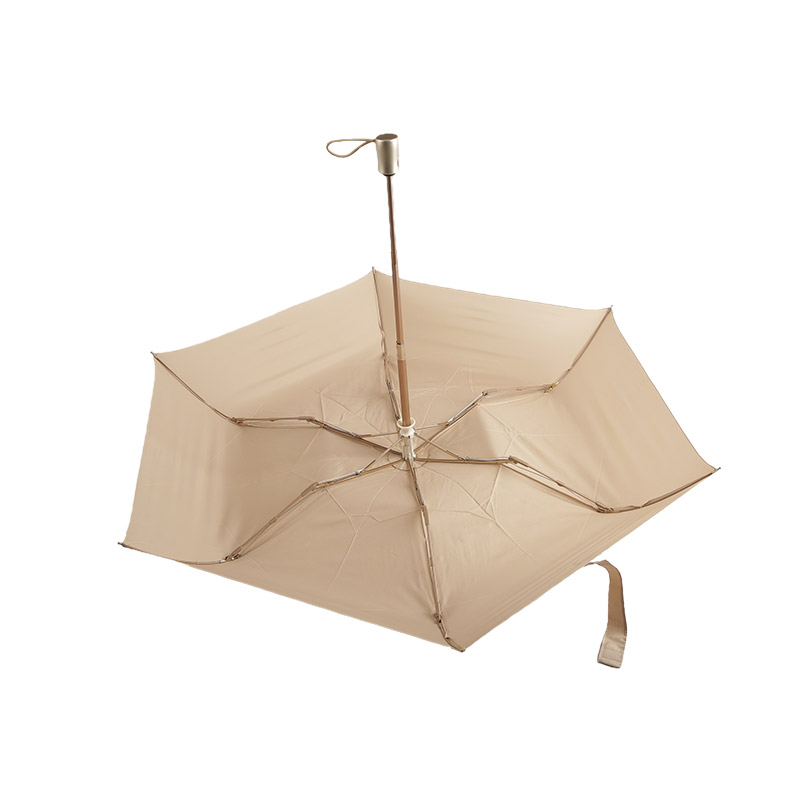 Apricot Atmosphere Pongee ร่มพับ 3 ตอน-0E6B0465