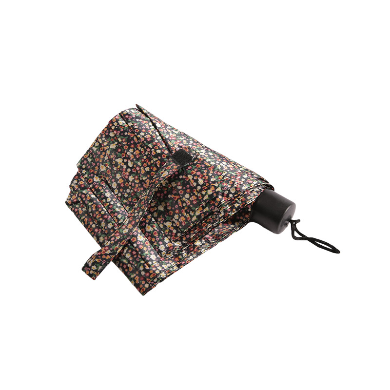 Polyetser ที่ปรับขนาดได้ทุกวันพร้อมร่มพับสามตอนเคลือบเงิน-0E6B0523