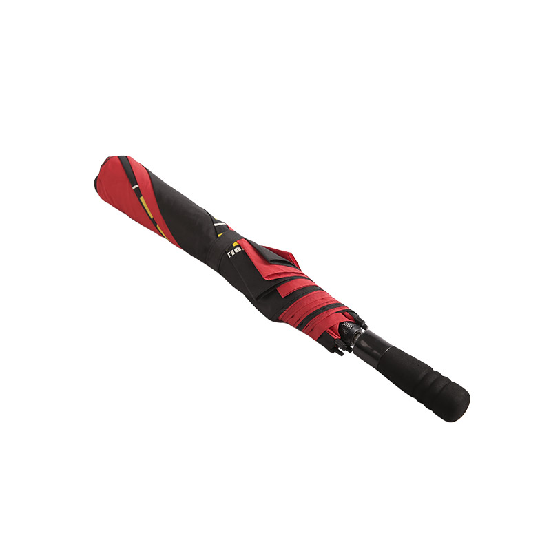 โลโก้สองสี Pongee ร่มพับ 2 ตอน-0E6B0556