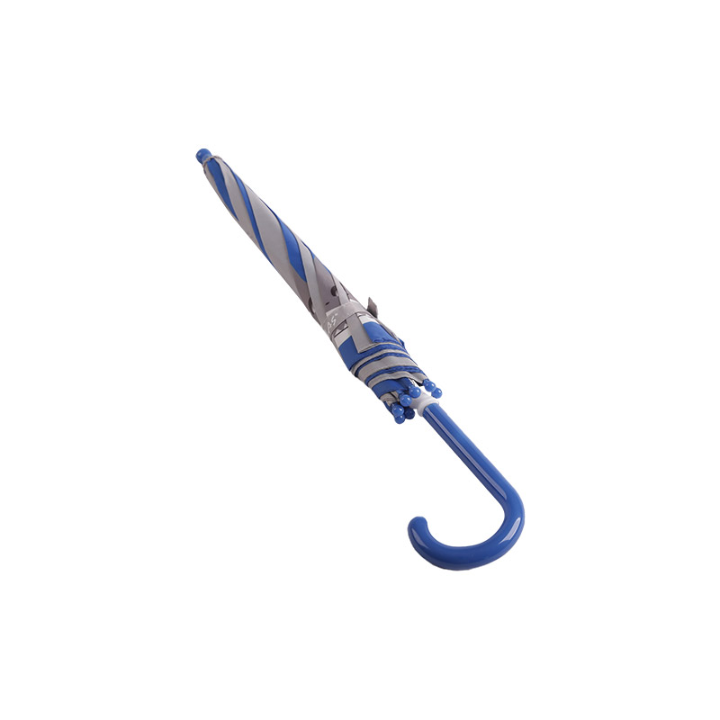 ร่มเด็กการ์ตูนฉลามสองสี Pongee-0E6B0649