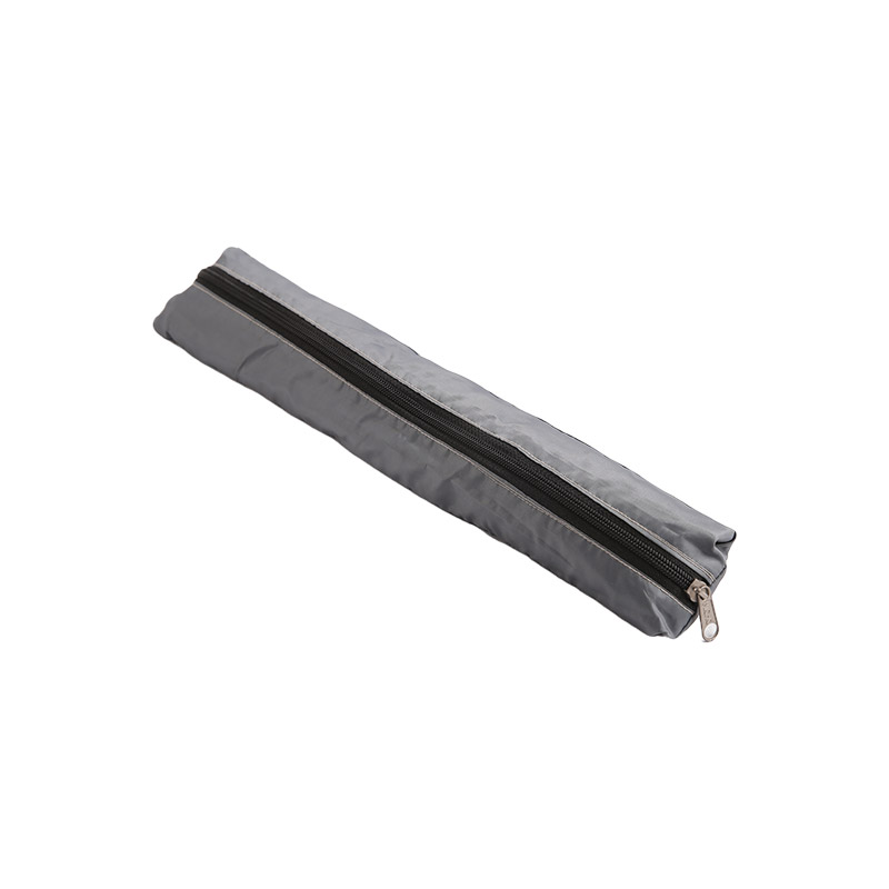 Simple Pure Silver Metal ร่มพับ 2 ตอน-0E6B0782